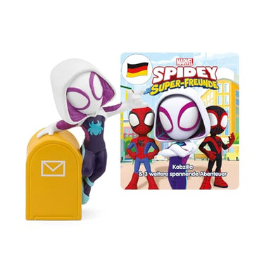 tonies Hörfiguren für Toniebox, Marvel Spidey und Seine Super-Freunde – Kobzilla & 3 weitere spannende Abenteuer (Folge 3), Hörspiel für Kinder ab 4 Jahren, Spielzeit ca. 57 Minuten im Sale